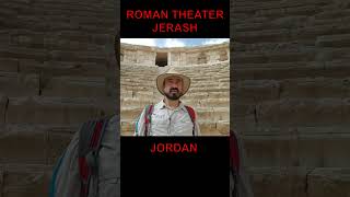 Jerash Roman Theater  Walking Around Jordan [upl. by Seana62]