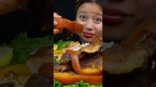 Super Delicious Juicy Porky Mukbang 😋mukbang eatingshow pork porkbelly [upl. by Fae492]