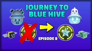 Journey To Blue Hive 8 Making Blue Hive  50th Hive Slot  Bee Swarm Simulator [upl. by Edwina]