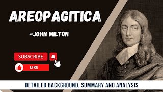 Areopagitica by John Milton  Detailed Summary and Critical Analysis  UGC NET English Syllabus [upl. by Ijuy]