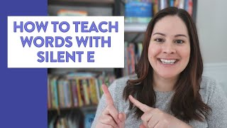 How to Teach Silent e to Kindergarten First and Second Grade Students  cvce words and activities [upl. by Woodruff]