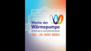 OnlineStream Woche der Wärmepumpe Frankfurt Oder [upl. by Wohlert695]