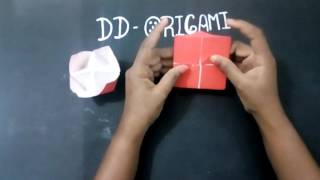 how to make a Cootie catcher or Origami Fortune Teller cootie catcher game [upl. by Ailegra]