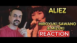 aLIEz live  Hiroyuki Sawano amp Mizuki reaction [upl. by Adim]