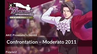 Confrontation  Moderato 2011  Ace Attorney Investigations Collection  Arranged Soundtrack [upl. by Mccreary310]