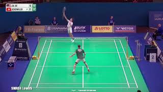 Berjaya  TANJia Jie Mas vs Julien SCHEIWILLER Sui HYLO OPEN 2024 Mens Singles Qualification [upl. by Bourne]