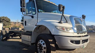 Stock  3688 2017 international 4300 22 Cab Chassis 270000 miles [upl. by Carmon216]