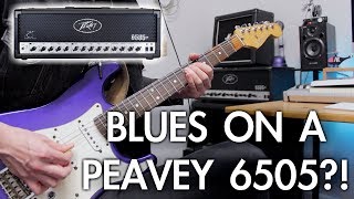 PEAVEY 6505   Can It Do Blues [upl. by Gayel430]