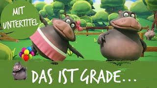 Das ist grade das ist schief  HipPoPop feat Nilpferd  Kinderlieder [upl. by Nariko547]