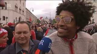 FC Bayern  Meisterfeier vom Marienplatz 2013  Part 49 [upl. by Alitha]