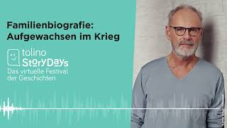 Familienbiografie Aufgewachsen im Krieg mit Reinhold Beckmann  tolino StoryDays 2023 Podcast [upl. by Nadeen947]