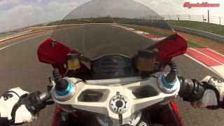 First Ride 2013 Ducati 1199 Panigale R [upl. by Garap474]