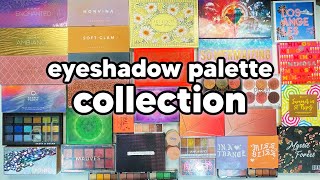 MY ENTIRE EYESHADOW PALETTE COLLECTION 2023 [upl. by Ainesell767]