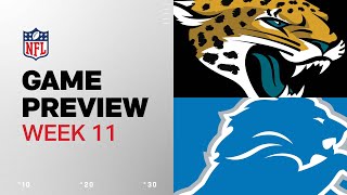 Jacksonville Jaguars vs Detroit Lions  2024 Week 11 Game Preview [upl. by Chilcote503]