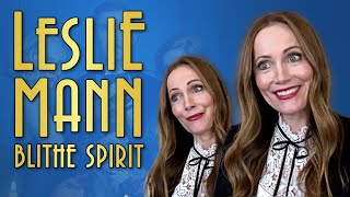 Leslie Mann On Wrong Psychic Predictions Love Island Group Chats And Blithe Spirit [upl. by Saiasi]