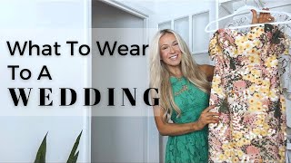 What to Wear to a Wedding  Wedding Guest Dresses [upl. by Iran194]