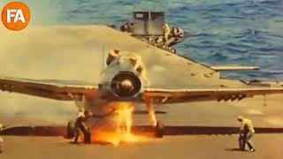 Vintage Aircraft Carrier Landings  Fails and Mishaps [upl. by Ilyssa]