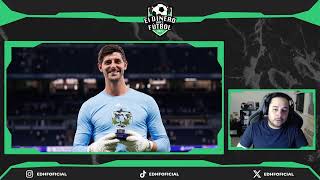 COURTOIS SALVA NUEVAMENTE AL REAL MADRID  EMPEZÓ LA NUEVA CHAMPIONS LEAGUE [upl. by Marino]