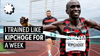 I Trained Like Kipchoge For A Week [upl. by Ennagem]