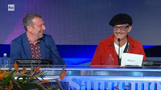 Fiorello quotStasera sarà lultima volta degli Amarello sul palcoquot  Festival di Sanremo 10022024 [upl. by Birkner897]