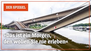 Brückeneinsturz in Dresden  DER SPIEGEL [upl. by Vezza]