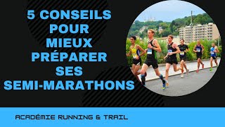 5 conseils pour MIEUX préparer ses semimarathons [upl. by Mehetabel204]