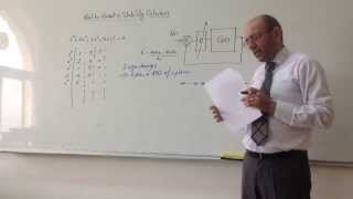 Routh Hurwitz Stability Criterion Part II First Example 24112013 [upl. by Eloisa]