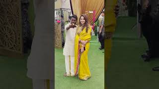 Atlee Kumar and Krishna Priya stun in beautiful attire at the Ambani prewedding celebration [upl. by Lanos]