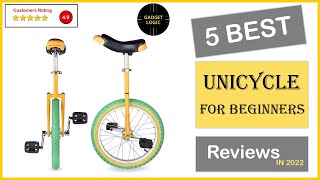 ✅ Best Beginner Unicycle in 2023 🍳 Top 5 Tested Buying Guide [upl. by Peggy234]