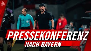 BAUMGART quotWir wollten die Müdigkeit ausnutzenquot  PK nach Bayern  1 FC Köln  Bundesliga [upl. by Cheston]