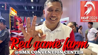 Red game farm IGF 2024 Hobby Expo [upl. by Hodess]