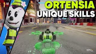 Ortensia Unique Skills Showcase  Disney Speedstorm [upl. by Poler]