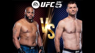 UFC DANIEL quotDCquot CORMIER VS STIPE MIOCIC HEAVYWEIGHT CHAMPIONSHIP FIGHT ON LEGENDARY DIFFICULTY [upl. by Koziel]