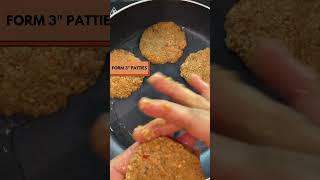 Red Lentil Kebab Recipe Vegan Gluten Free and Delicious  Lentil Patties  Vegetable Kebab Recipe [upl. by Laenej]