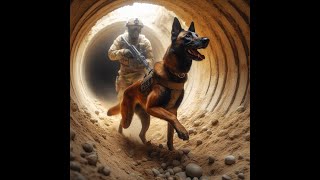 The Tunnel Tracking Belgian Malinois  WW2 Secret Shelters unveiled [upl. by Zared258]