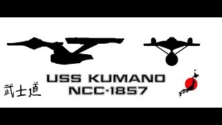 STAR TREK USS Kumano NCC1857 build to final launch [upl. by Naima279]