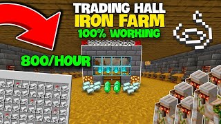 Trading Hall  Iron Farm  Minecraft Survival Day18  HoneyyGaming  BunnyVerse1 [upl. by Aciraa]