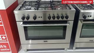 TOP CUISINIÈRE FRANK 90 CM FCK96514TCGMG cuisinière à gaz كويزينيير فرانك [upl. by Adne]