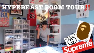 DIY HYPEBEAST ROOM TOURHYPEBEAST ROOM TOUR PAUL SOLES [upl. by Maclay]