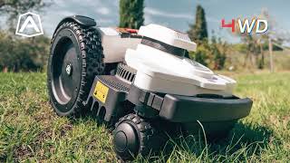 Ambrogio NEXTLINE 40 ELITE 4WD Premium Robotic Lawnmower [upl. by Tocs]