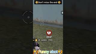 🤣DONT MISS THE END 🤣 🤣FUNNY SHORT🤣funnyshortsfreefireshortsdont miss the endviralshort1ksubs [upl. by Suoirred]