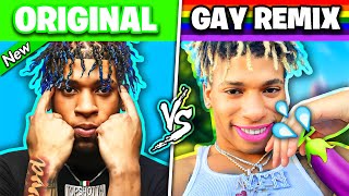 POPULAR RAP SONGS vs GAY VERSIONS  PART 3 [upl. by Tserrof]