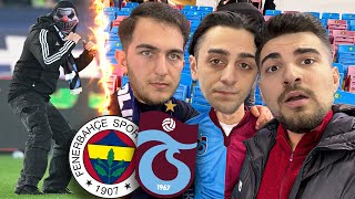 TARAFTAR SAHAYA İNDİ SAHA KARIŞTI TÜM GÖRÜNTÜLER  Trabzonspor 23 Fenerbahçe Stad Vlog [upl. by Alwitt871]