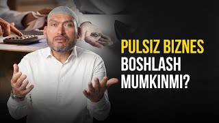 Pulsiz biznes boshlash mumkinmi [upl. by Irec]