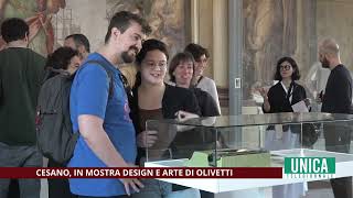 Cesano Maderno in mostra design e arte di Olivetti [upl. by Stegman]