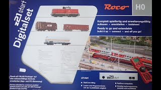 Roco Startset 51322 ÖBB Güterzug Test und Unboxing Modelleisenbahn H0 Z21 Digital mit Multimaus [upl. by Zeena]