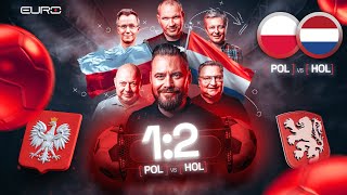 POLSKA  HOLANDIA 12 MICHNIEWICZ STANOWSKI KOWAL TWAROWSKI PEŁKA RUDZKI  STUDIO PO MECZU [upl. by Ahsatsan]