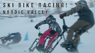 Why Ski Bike Racing is the Best Ever MTB All Winter Long  The Birth of a New Event 4K [upl. by Nylear]