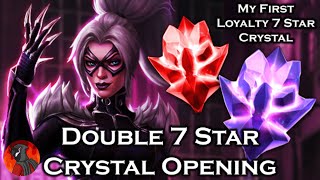 Double 7 Star Crystal Opening 1st Loyalty 7 Star  Marvel Contest of Champions [upl. by Sansen67]