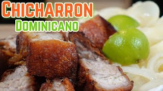 Chicharron Dominicano  Como hacer Chicharron de cerdo Dominicano [upl. by Peta]